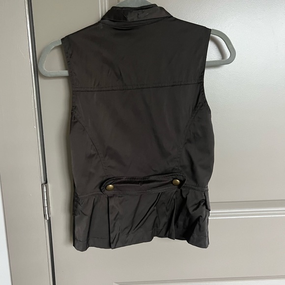 Y2K Military Moto Vest - Picture 2 of 3